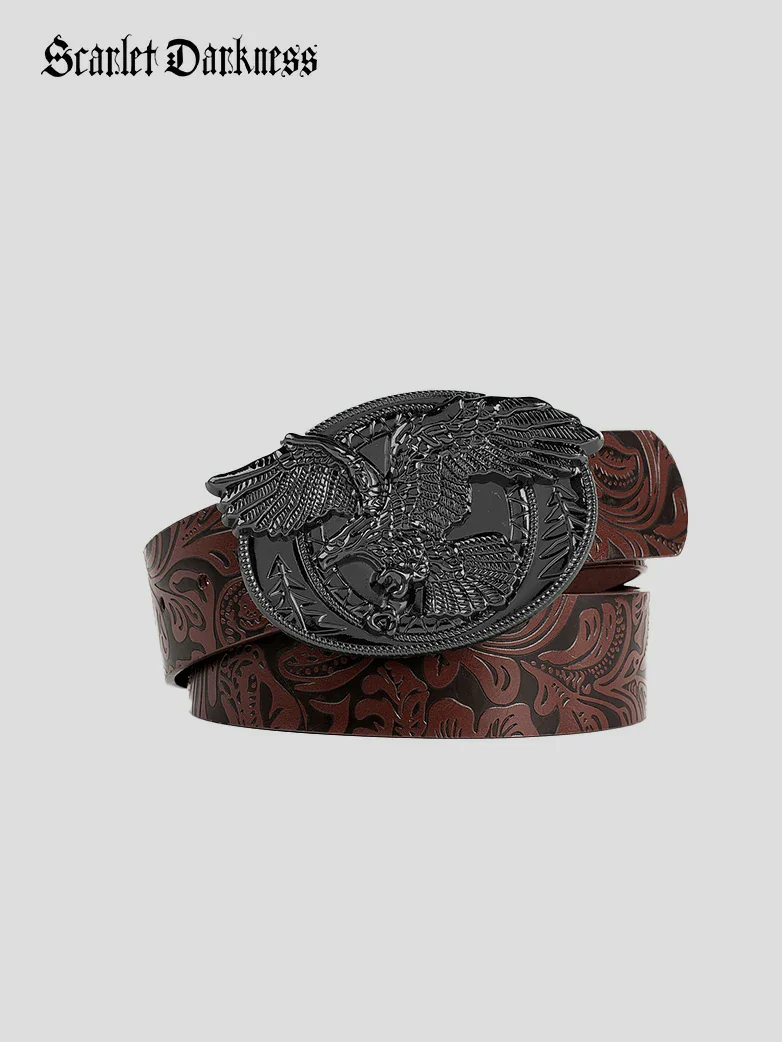 Interchangeable Double Buckle Renaissance Waist Belt - Image 9