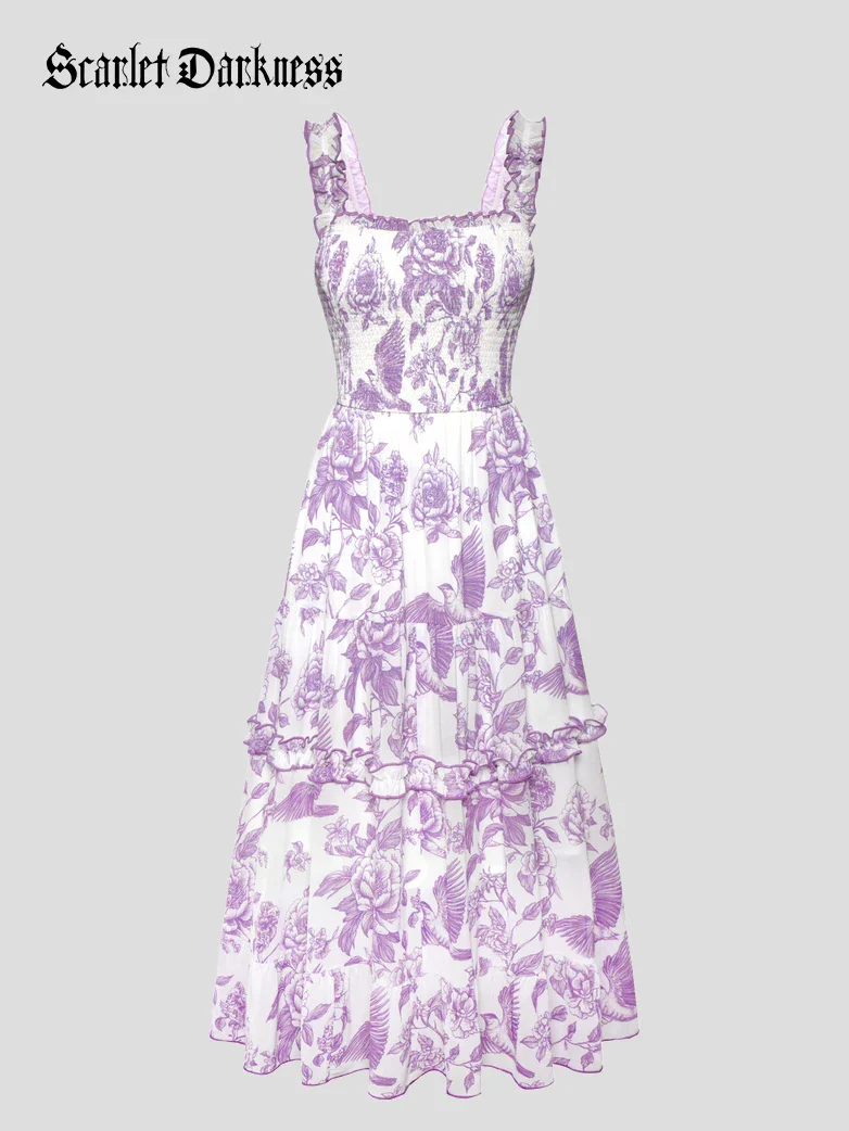 Spring Love Story Elastic Stretch Date Dress - Image 29