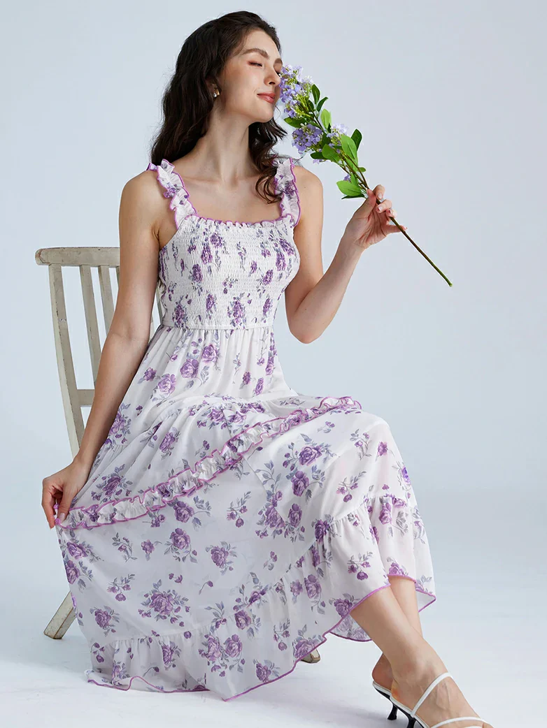 Spring Love Story Elastic Stretch Date Dress - Image 2