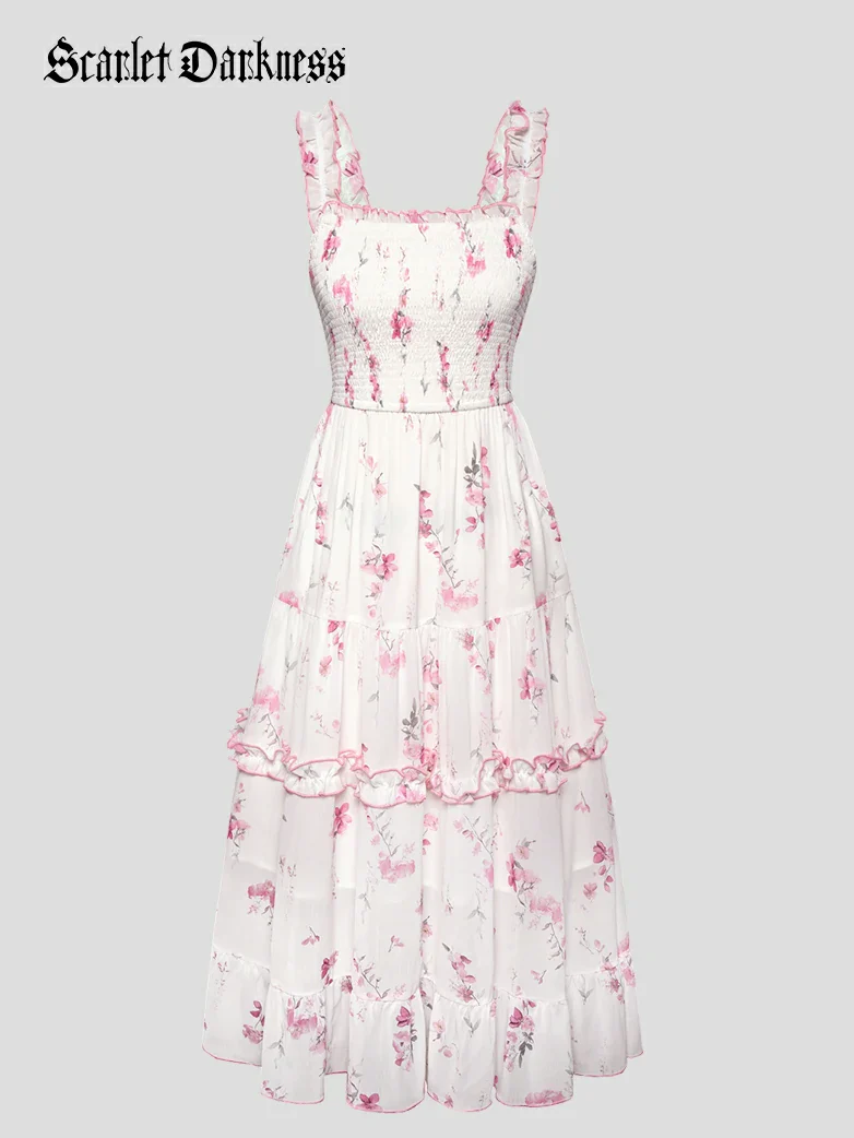 Spring Love Story Elastic Stretch Date Dress - Image 15