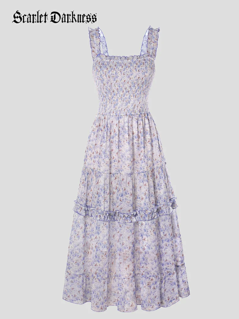 Spring Love Story Elastic Stretch Date Dress - Image 17