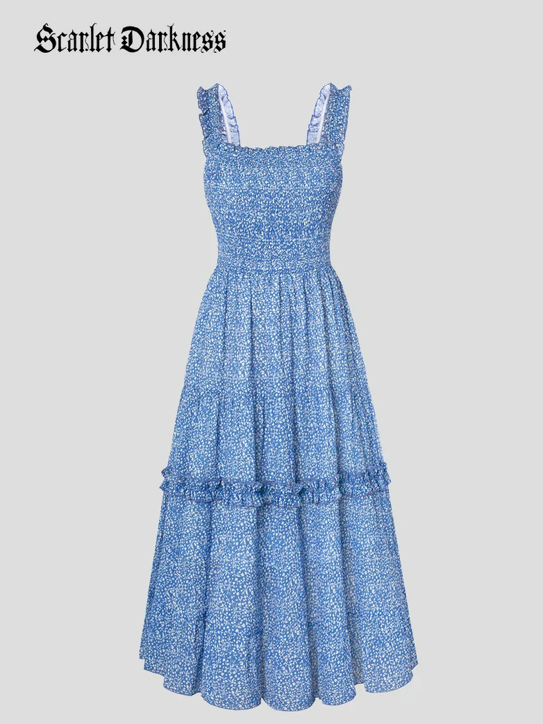 Spring Love Story Elastic Stretch Date Dress - Image 26