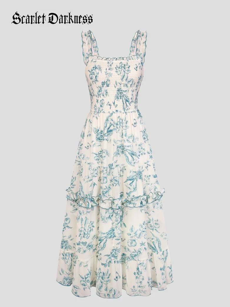 Spring Love Story Elastic Stretch Date Dress - Image 35