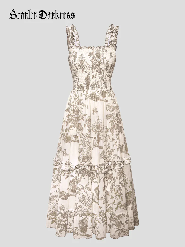 Spring Love Story Elastic Stretch Date Dress - Image 38