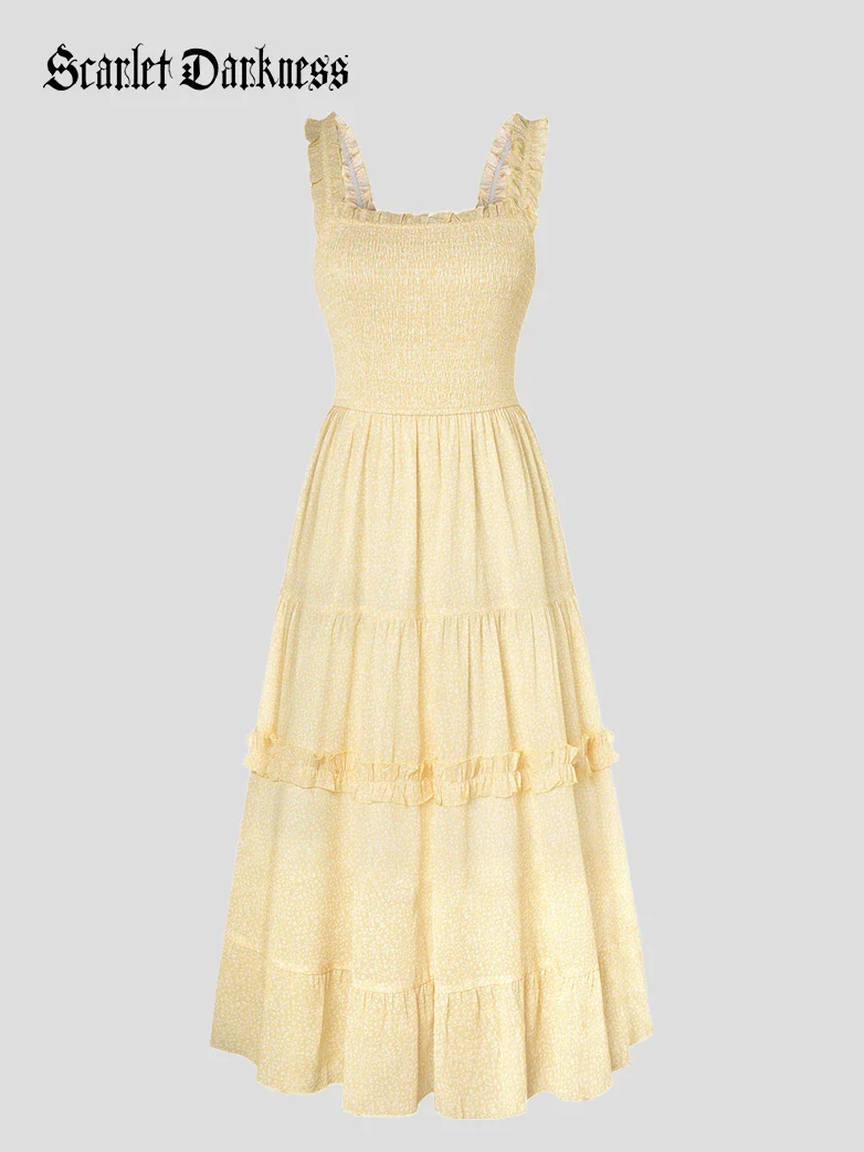Spring Love Story Elastic Stretch Date Dress - Image 47