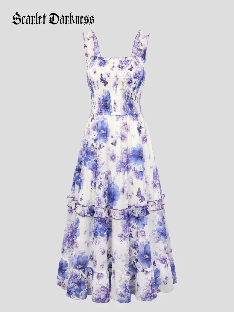 Spring Love Story Elastic Stretch Date Dress - Image 49
