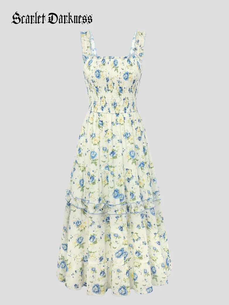 Spring Love Story Elastic Stretch Date Dress - Image 51