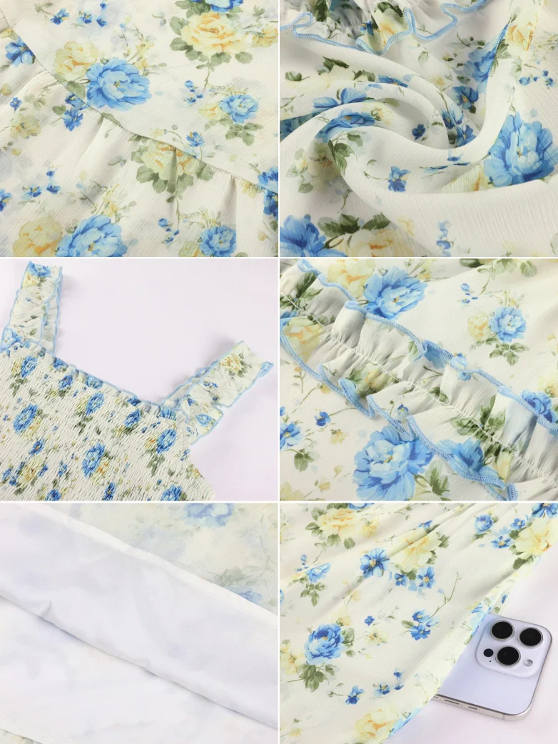 Spring Love Story Elastic Stretch Date Dress - Image 53