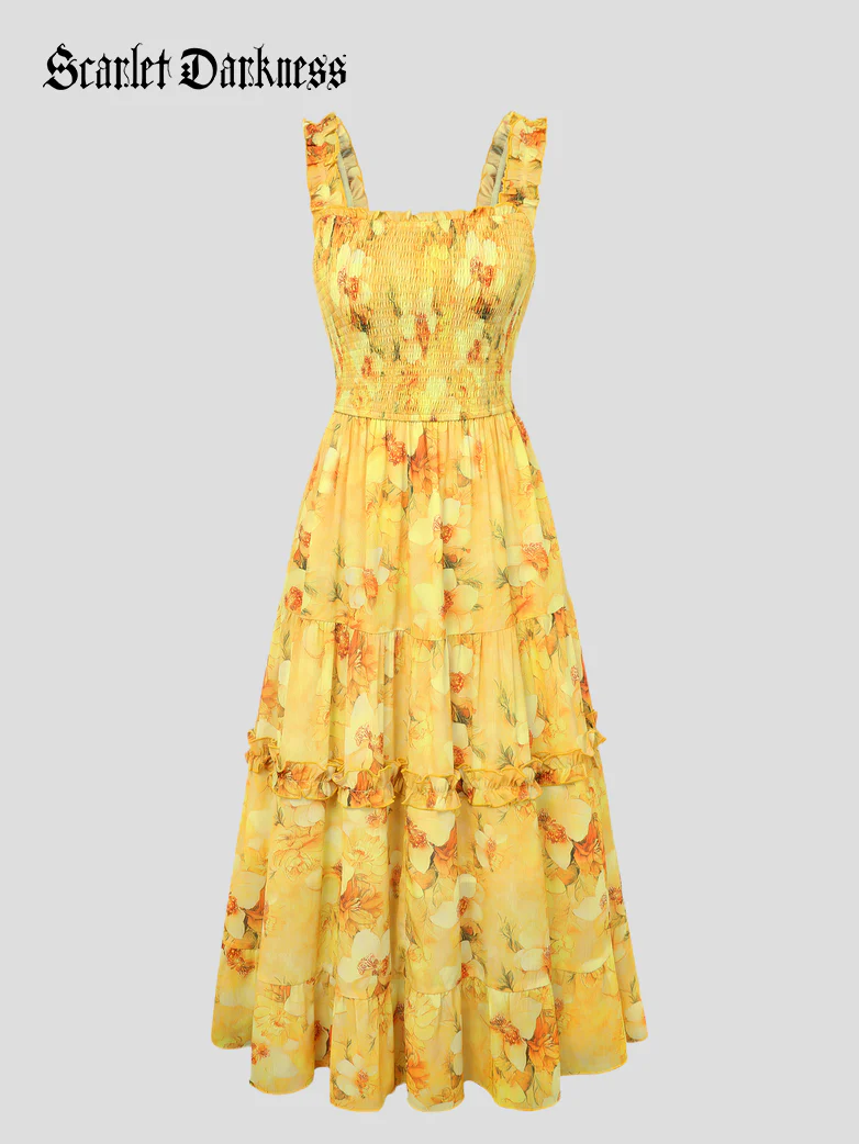 Spring Love Story Elastic Stretch Date Dress - Image 54