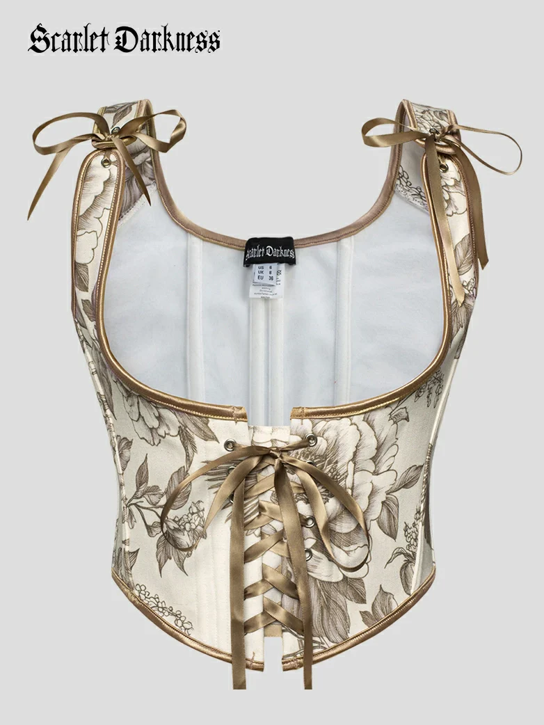 Under Bust Bustier Waist Corset with 11 Bones - Image 30