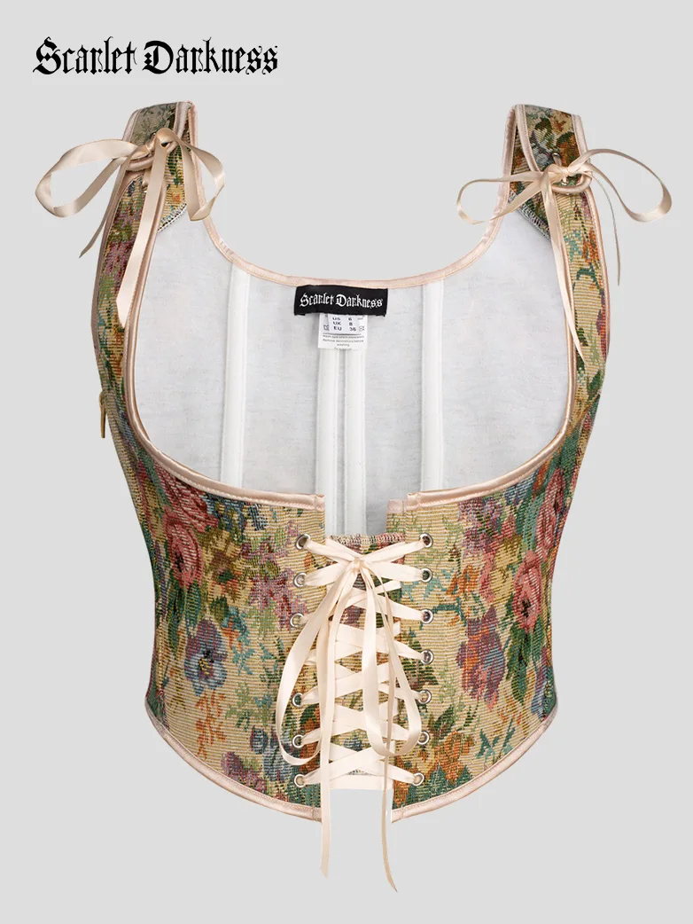 Under Bust Bustier Waist Corset with 11 Bones - Image 18