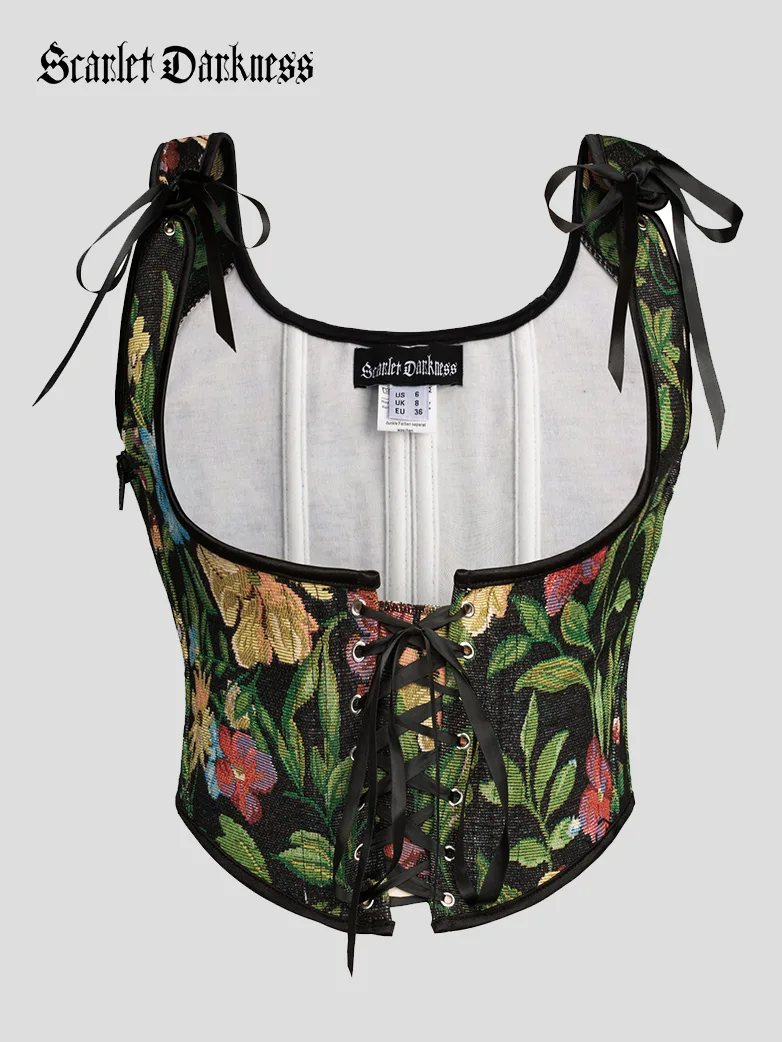 Under Bust Bustier Waist Corset with 11 Bones - Image 22