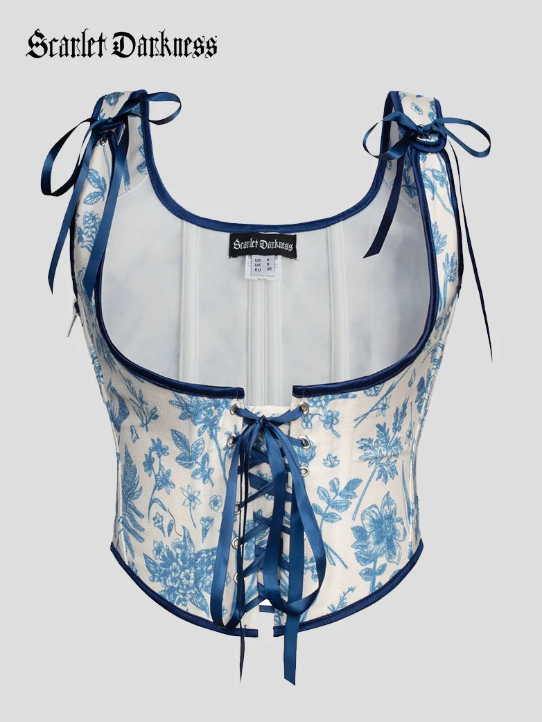 Under Bust Bustier Waist Corset with 11 Bones - Image 44