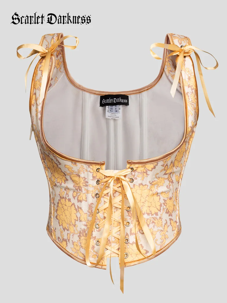 Under Bust Bustier Waist Corset with 11 Bones - Image 40