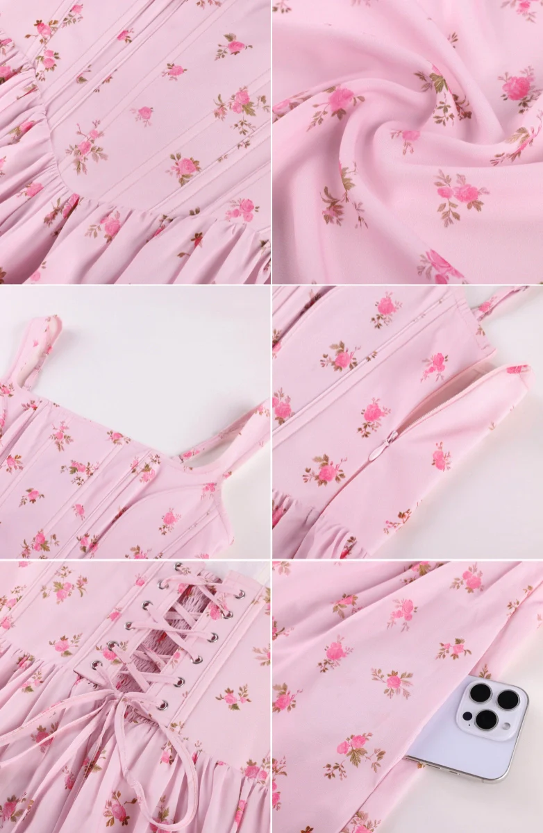 Women Victorian Corset Dress with Pockets for Spring - Image 20