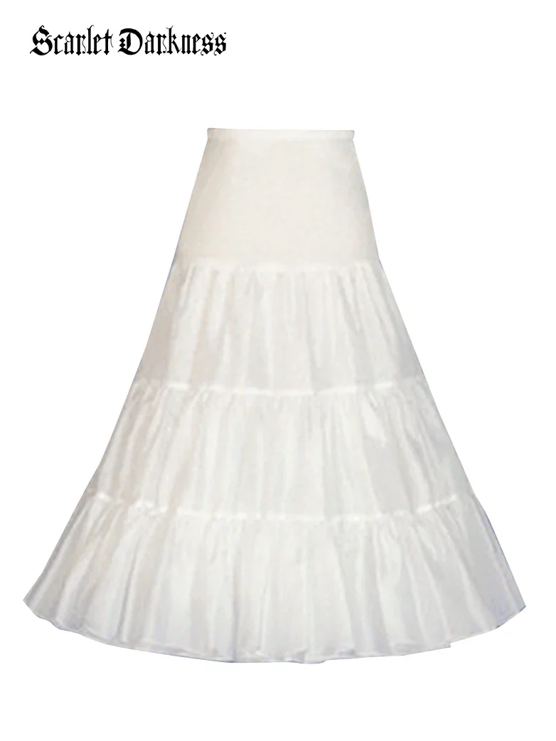 Women's Length Adjustable Tulle Netting Petticoat - Image 4