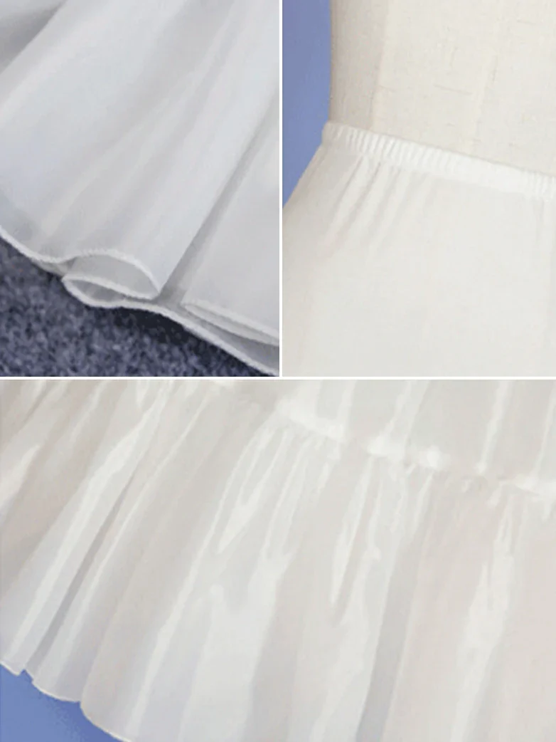 Women's Length Adjustable Tulle Netting Petticoat - Image 5