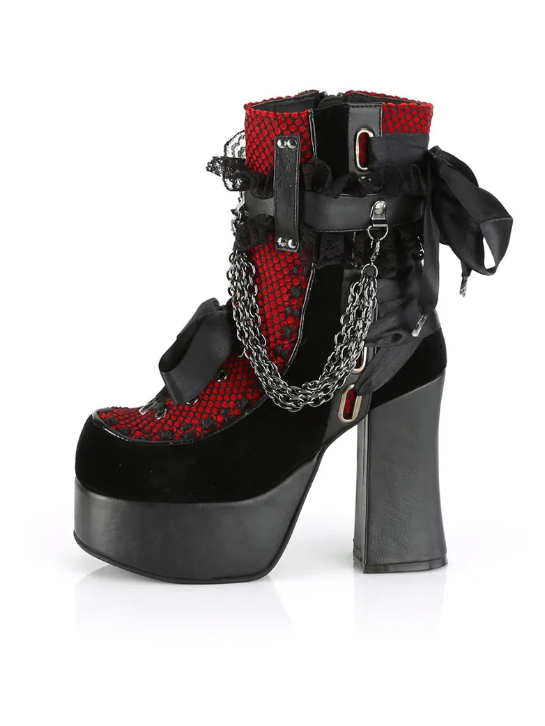 Victorian Gothic Vampire Boots - Image 4