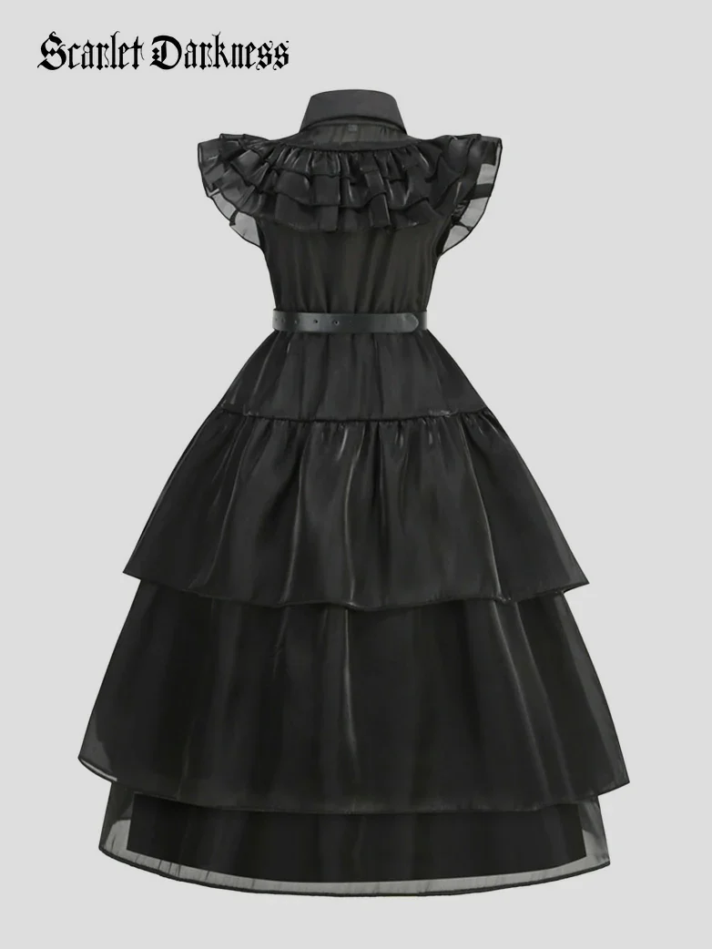 Scarlet Darkness x Adams Wednesday Girls Dress - Image 3