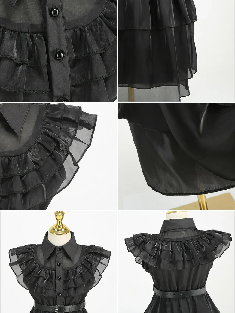 Scarlet Darkness x Adams Wednesday Girls Dress - Image 5