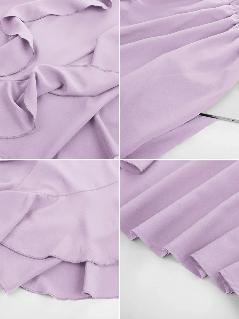 The Art of Layering Ruffle Chiffon Pockets Skirt - Image 13