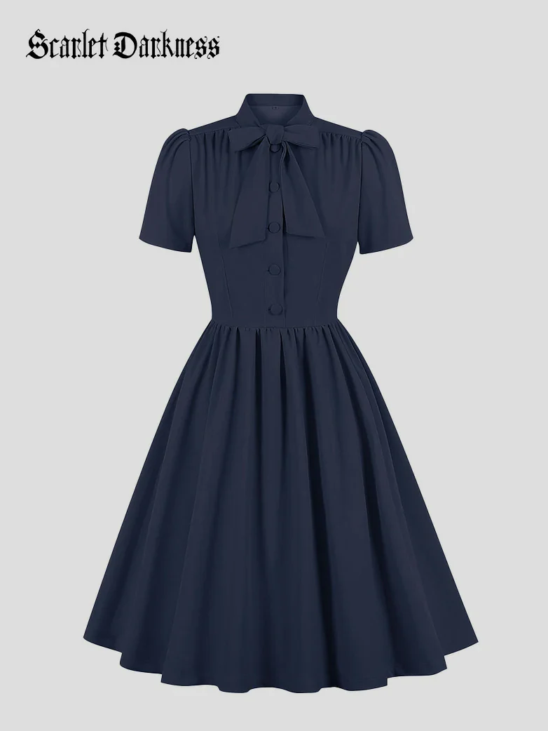 Valentine's Day Retro Victorian Date Dress - Image 13