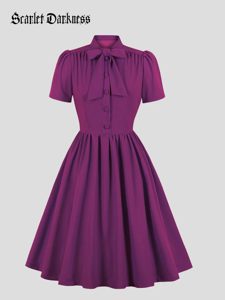 Valentine's Day Retro Victorian Date Dress - Image 16