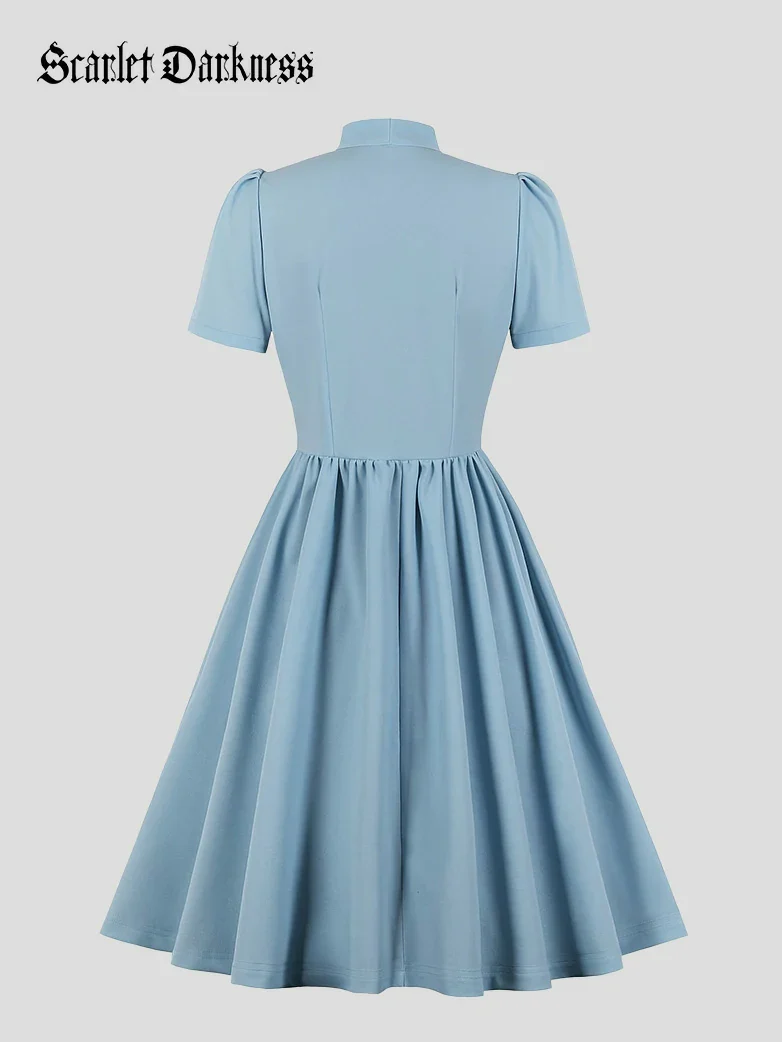 Valentine's Day Retro Victorian Date Dress - Image 6