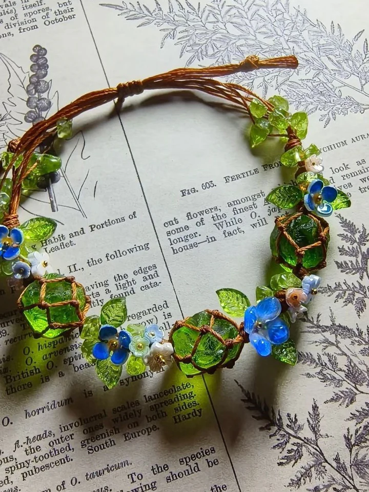 Elves Guardian Floral Vine Bracelet
