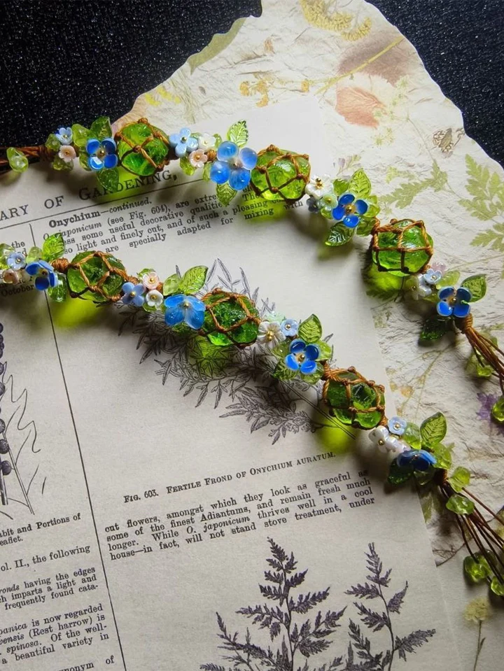 Elves Guardian Floral Vine Bracelet - Image 2