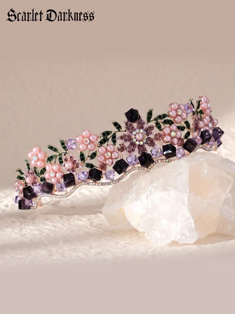 Victorian Flower Queen Crown