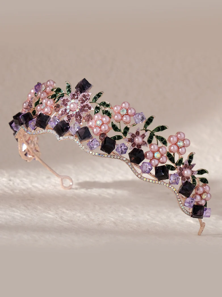 Victorian Flower Queen Crown - Image 5