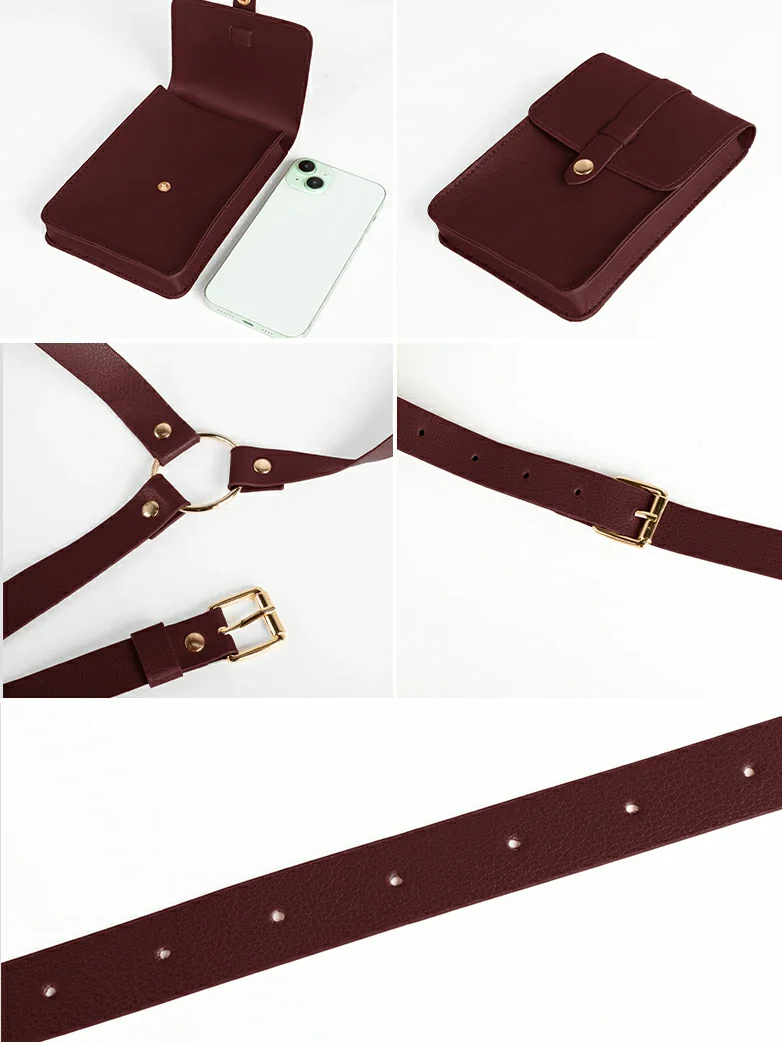 Renaissance Body Harness Belt with Bag - Image 34