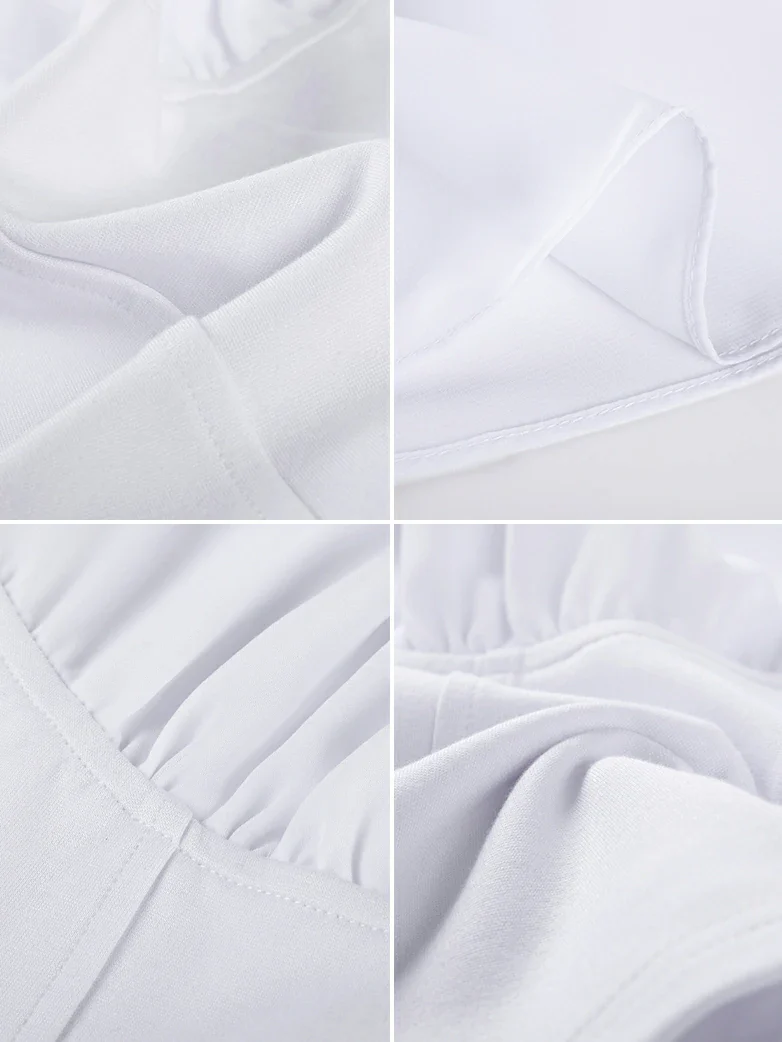 Renaissance Fantasy Fairy Off-Shoulder Chiffon Blouse - Image 23