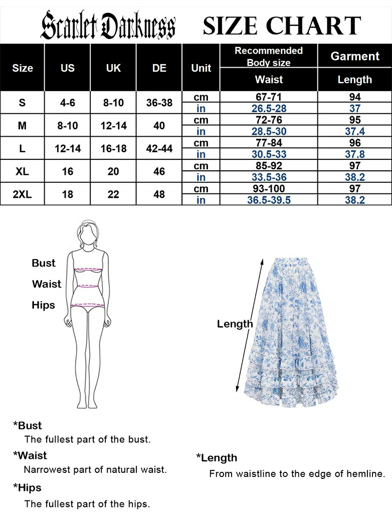 Renaissance Chiffon Swing Maxi Skirt with Pockets - Image 8