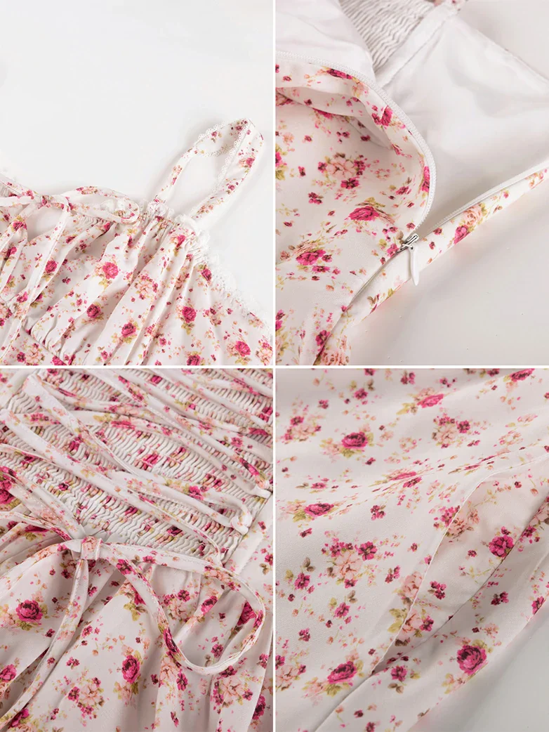 Victoria Corset floral A-Line Dress for Vacation - Image 20