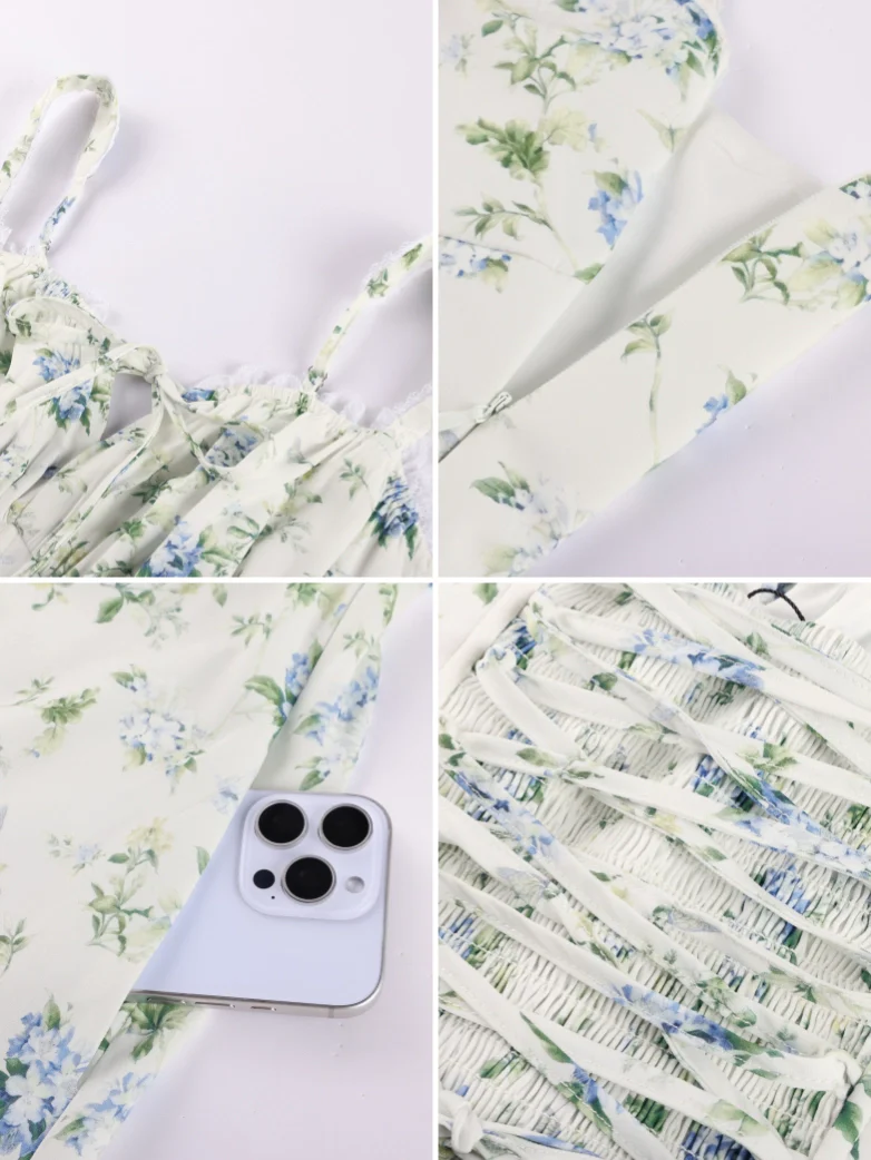 Victoria Corset floral A-Line Dress for Vacation - Image 22
