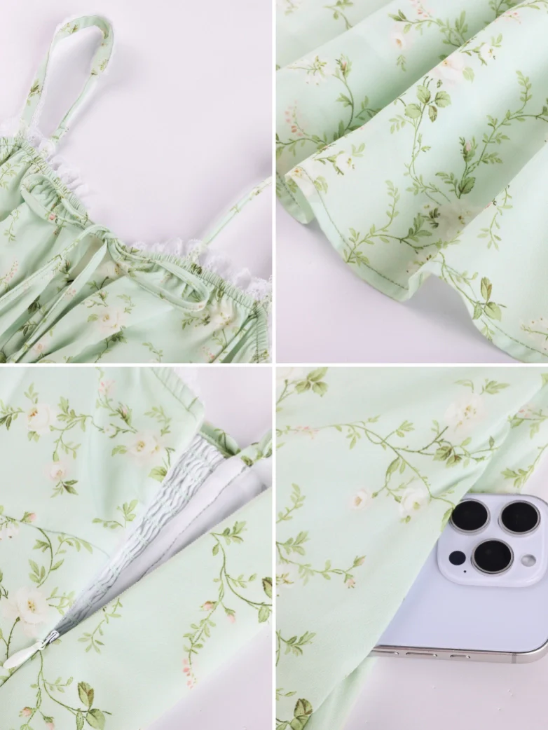 Victoria Corset floral A-Line Dress for Vacation - Image 45