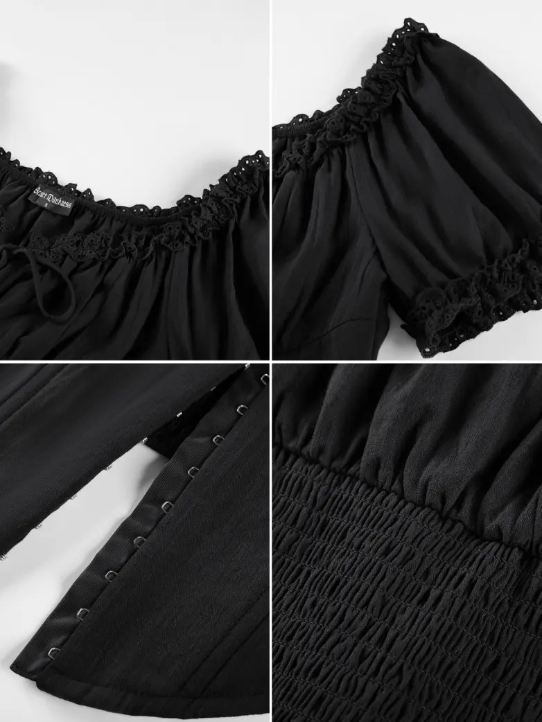 Victoria x Bridgeton Spring Cotton Tops with Bones - Image 12
