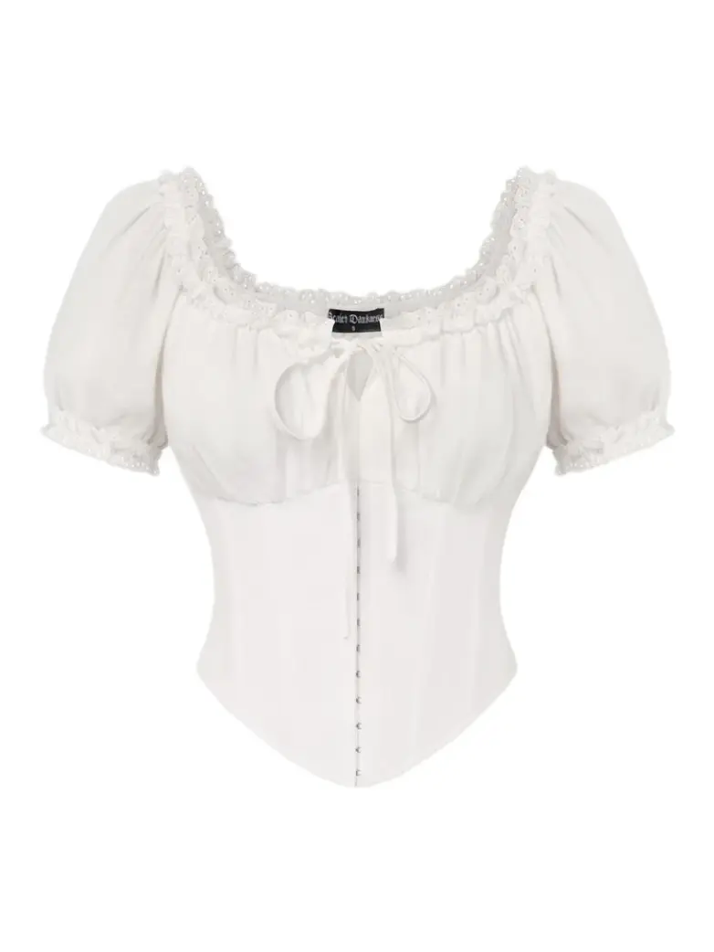 Victoria x Bridgeton Spring Cotton Tops with Bones - Image 19