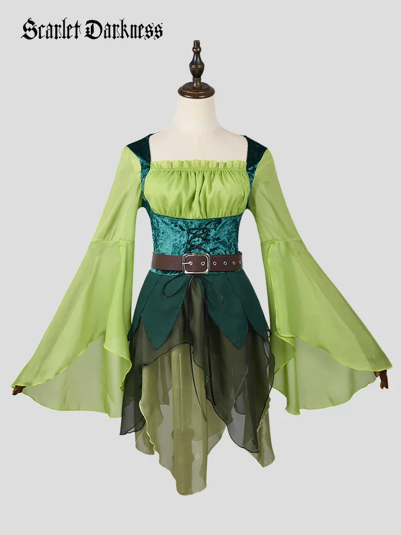 Wizard of Oz Magical Elf Dress Cosplay Costume