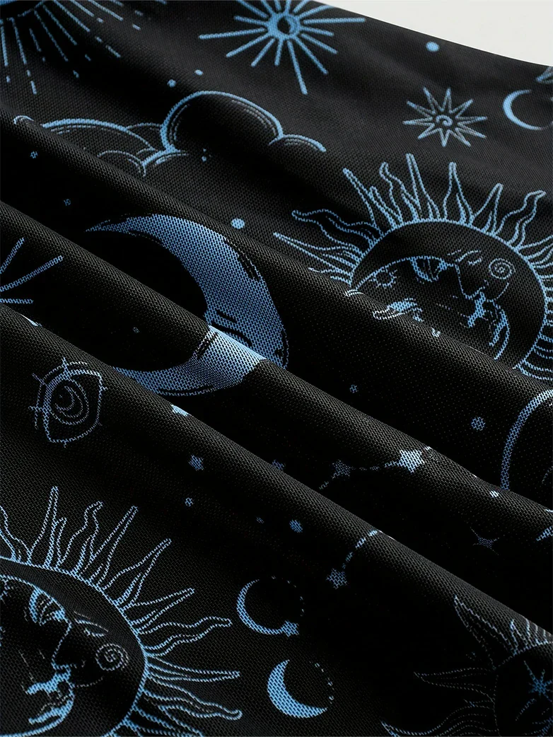 Gothic Whimsical Off Shoulder Bell Sleeve Witch Dress - Image 9