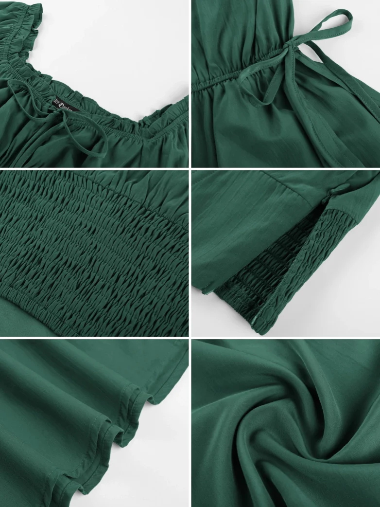 Women Renaissance Corset Tops With Long Slit Sleeve - Image 27