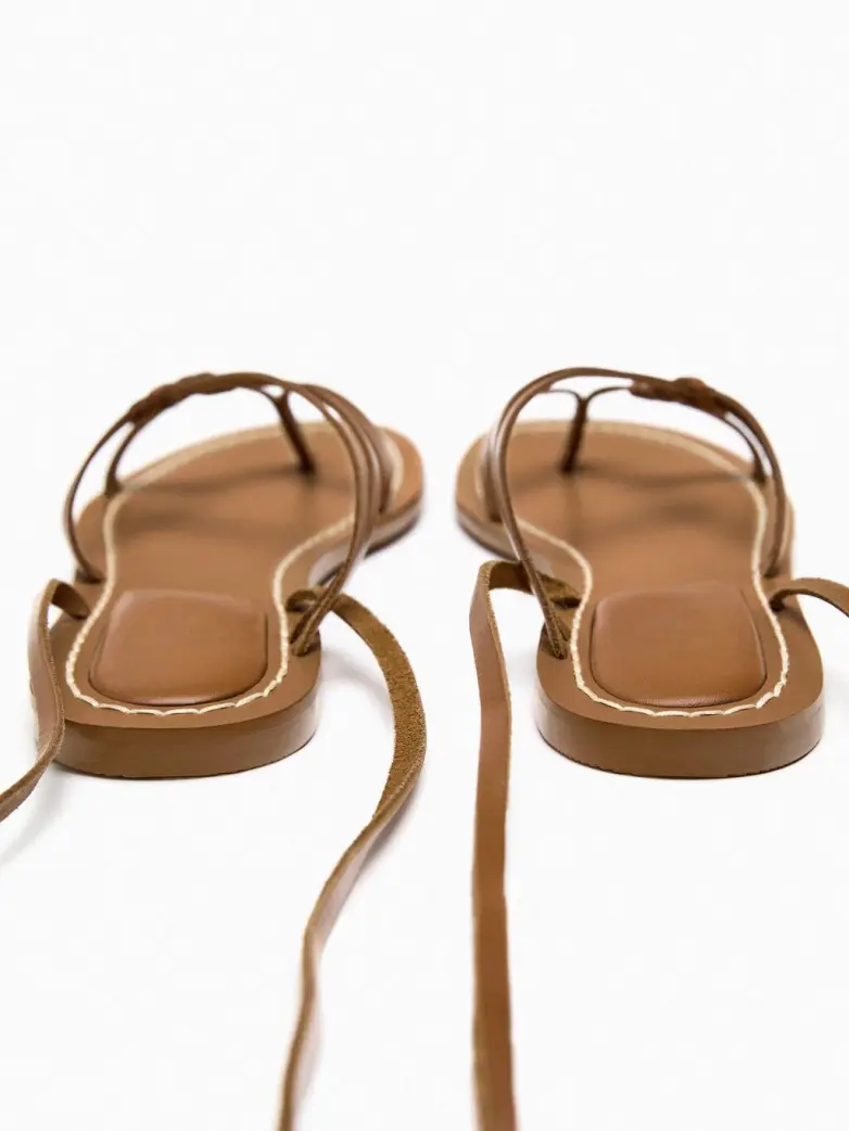 Beach Flat Strappy Sandals - Image 4